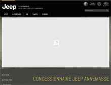 Tablet Screenshot of jeep-annemasse.com